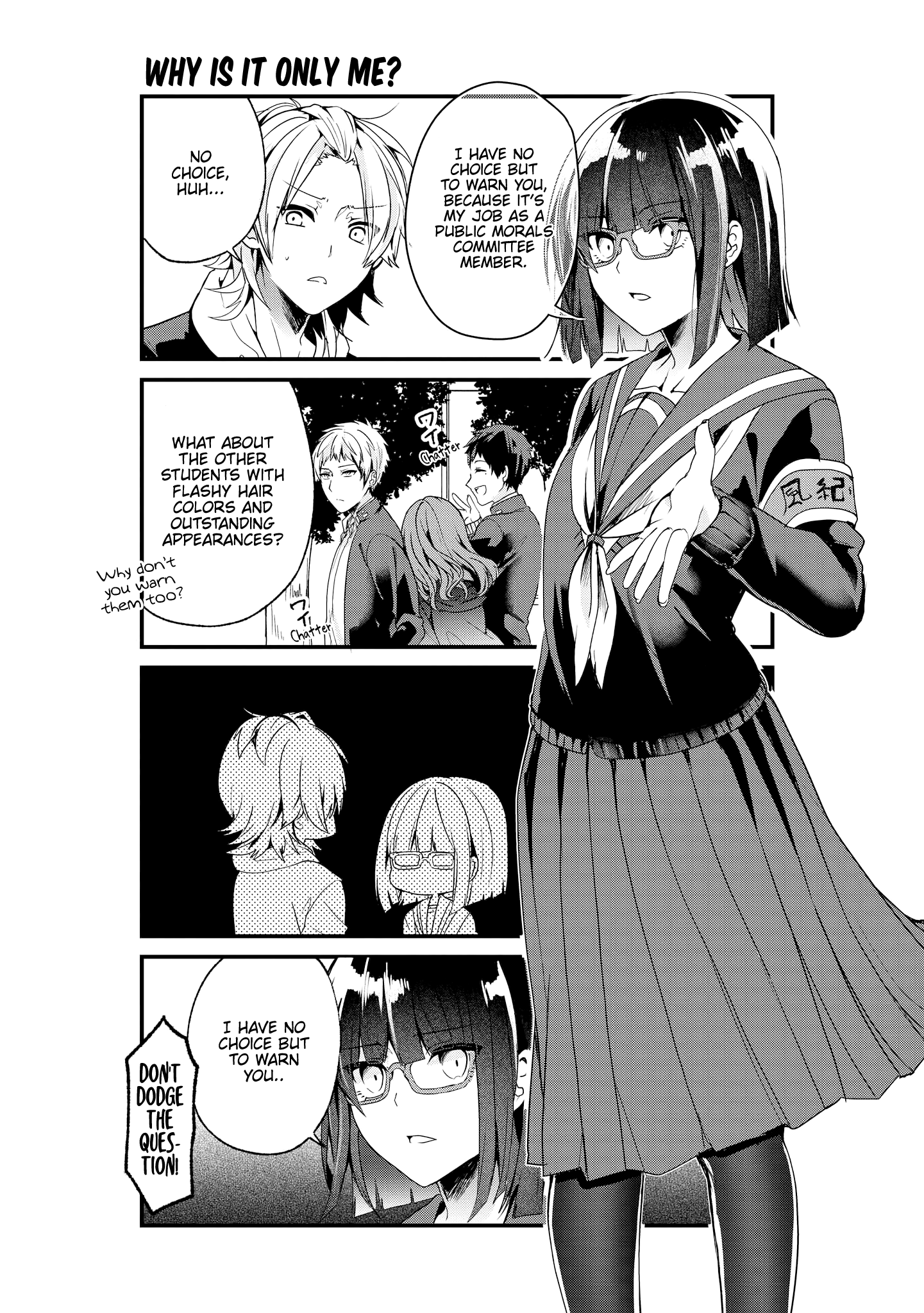 Just Flirting With A Cute, Annoying Kouhai - Vol.1 Chapter 5: Andou-Senpai, Morals In Disorder