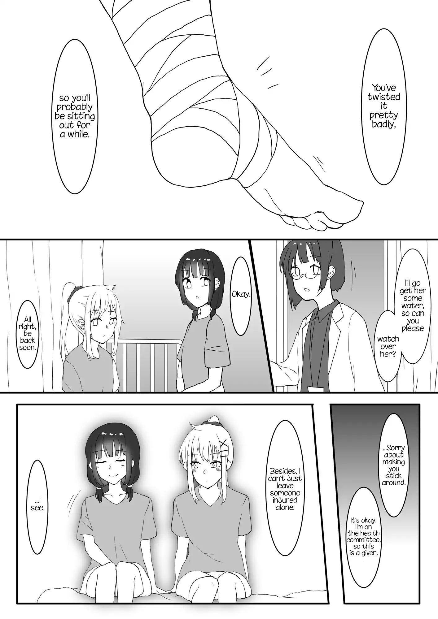 A Yuri Manga Between A Delinquent And A Quiet Girl That Starts From A Misunderstanding - Chapter 4