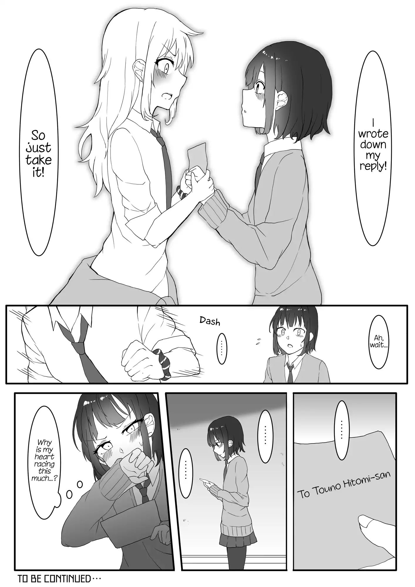 A Yuri Manga Between A Delinquent And A Quiet Girl That Starts From A Misunderstanding - Chapter 1