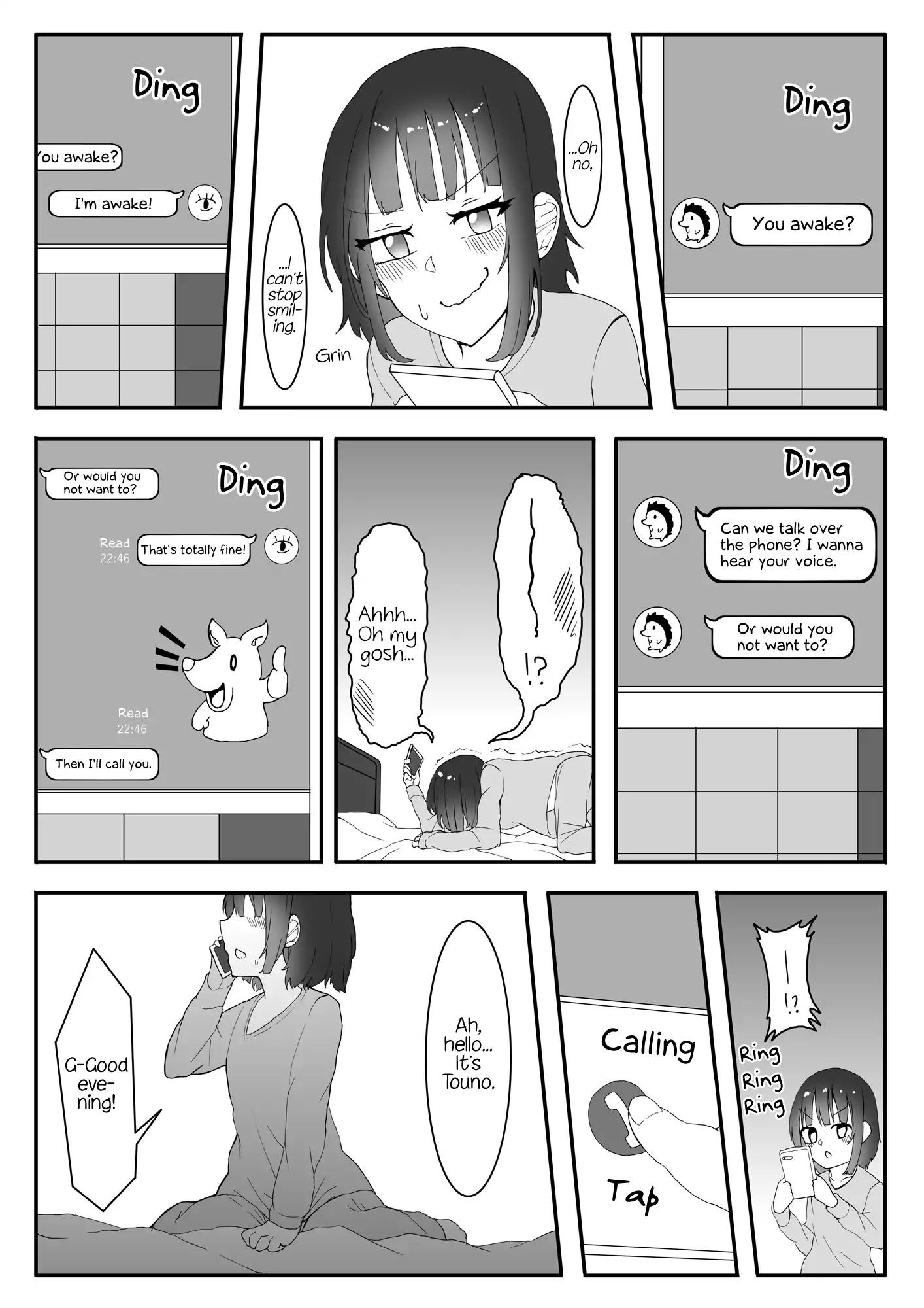 A Yuri Manga Between A Delinquent And A Quiet Girl That Starts From A Misunderstanding - Chapter 3