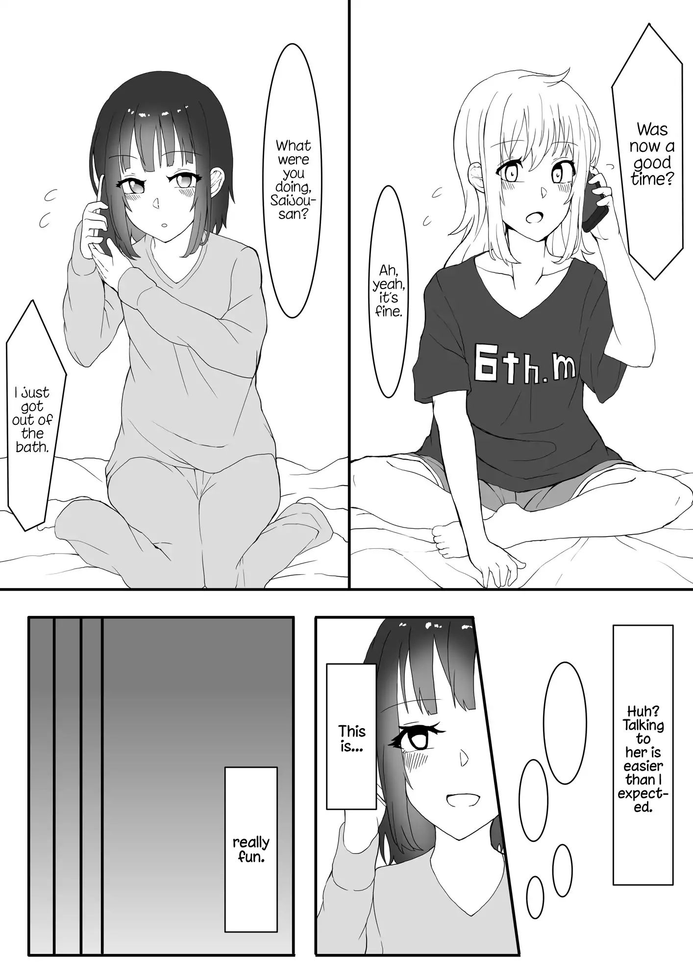 A Yuri Manga Between A Delinquent And A Quiet Girl That Starts From A Misunderstanding - Chapter 3