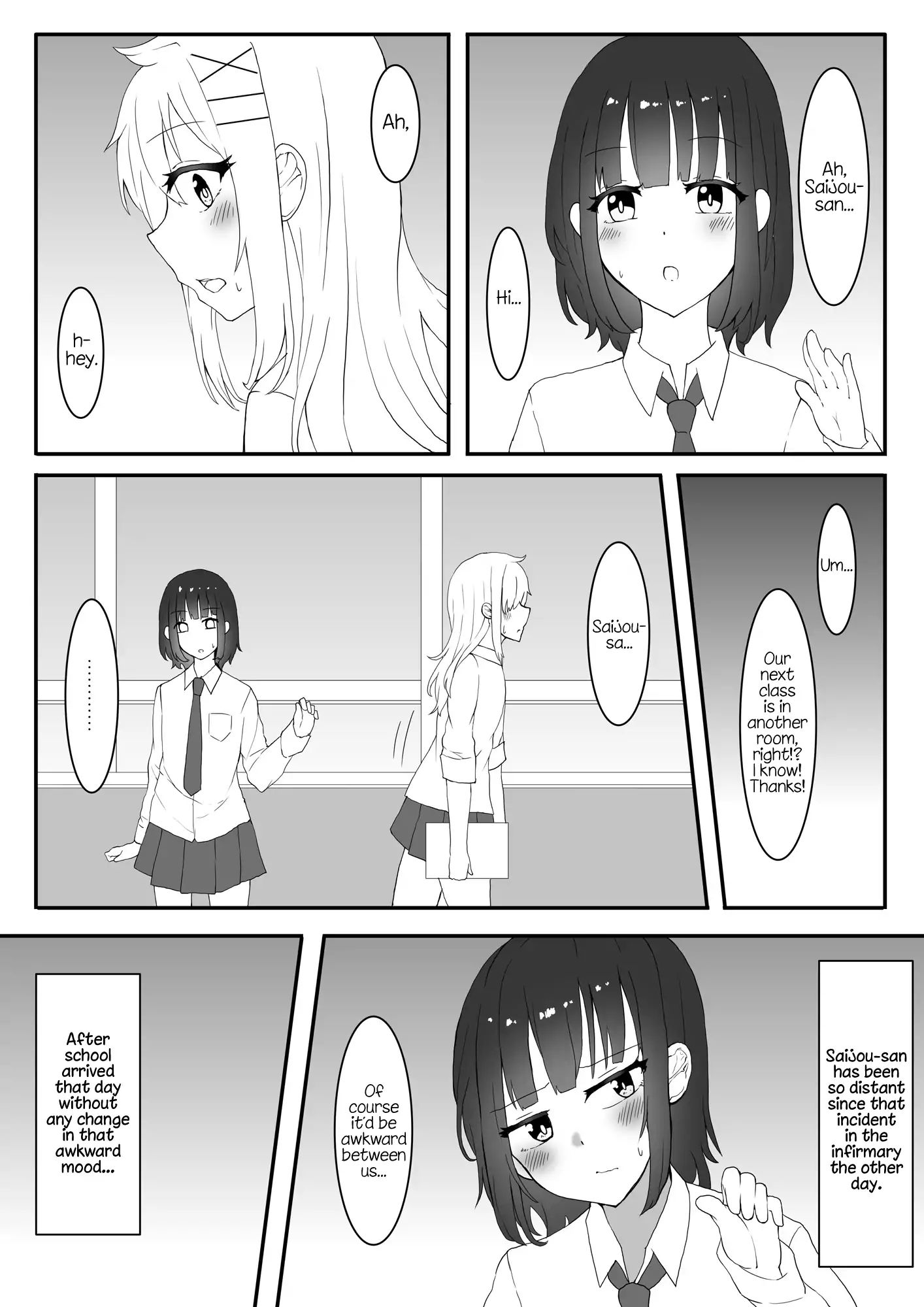 A Yuri Manga Between A Delinquent And A Quiet Girl That Starts From A Misunderstanding - Chapter 5