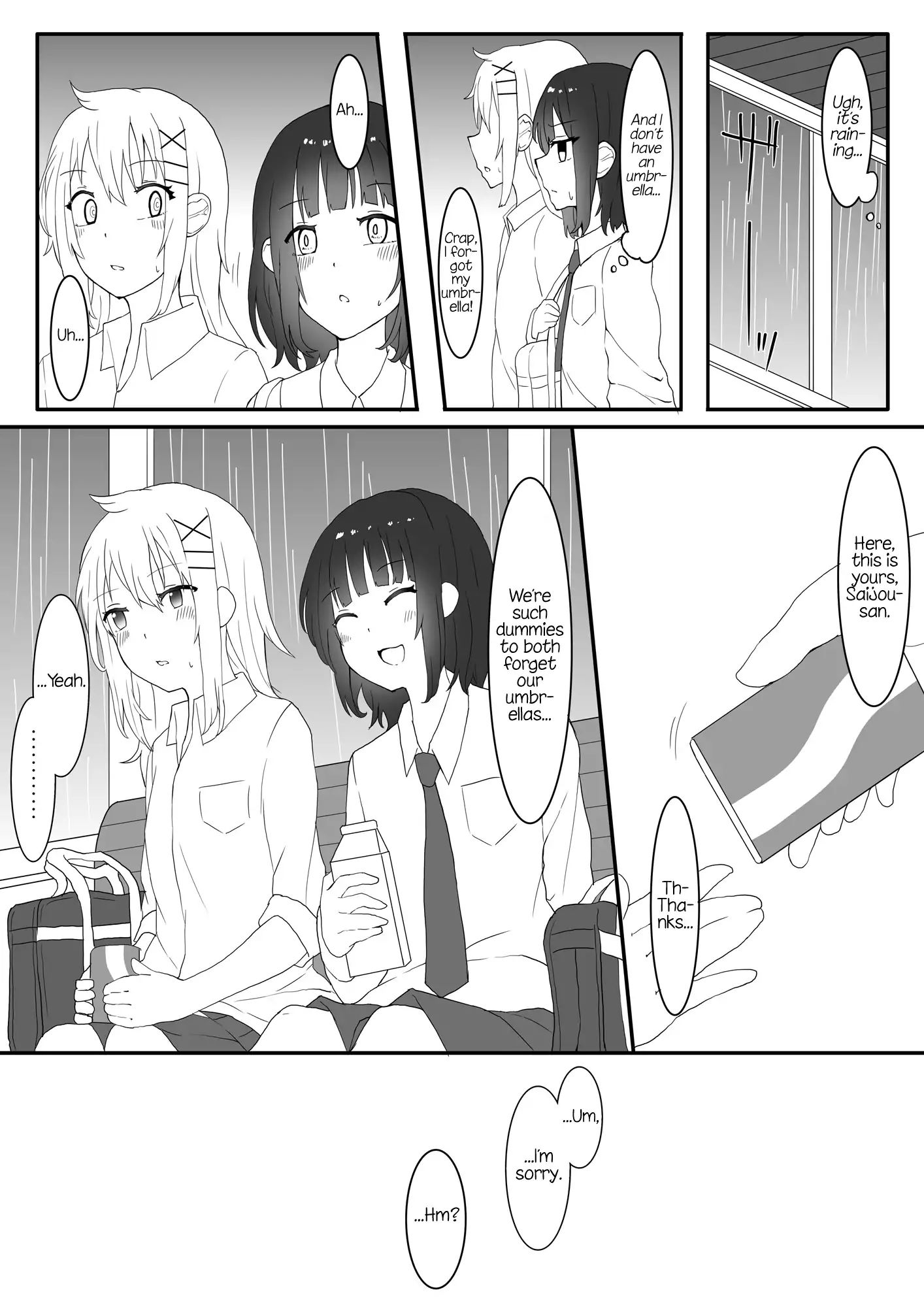 A Yuri Manga Between A Delinquent And A Quiet Girl That Starts From A Misunderstanding - Chapter 5