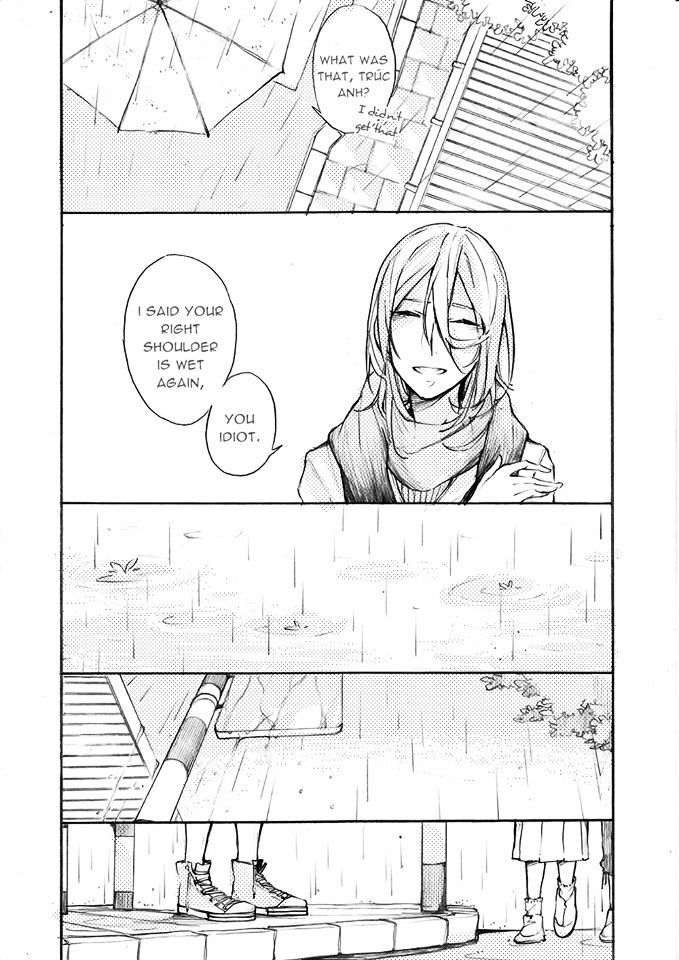 In Autumn's Last Rain, On The Right Shoulder - Chapter 1