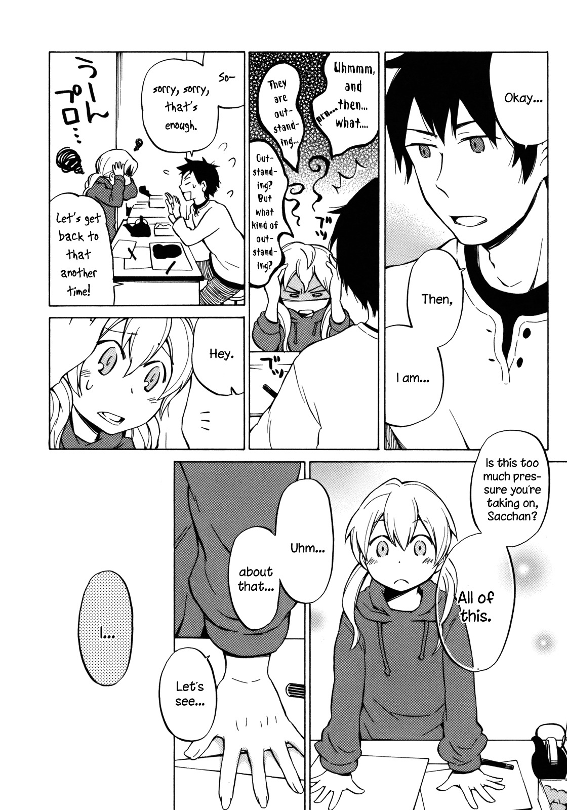 Yuuyake Rocket Pencil - Vol.3 Chapter 16 : Being Here