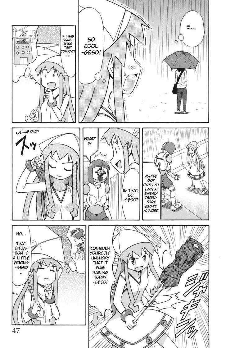 Shinryaku! Ika Musume - Vol.3 Chapter 44 : Won T You Use An Umbrella?