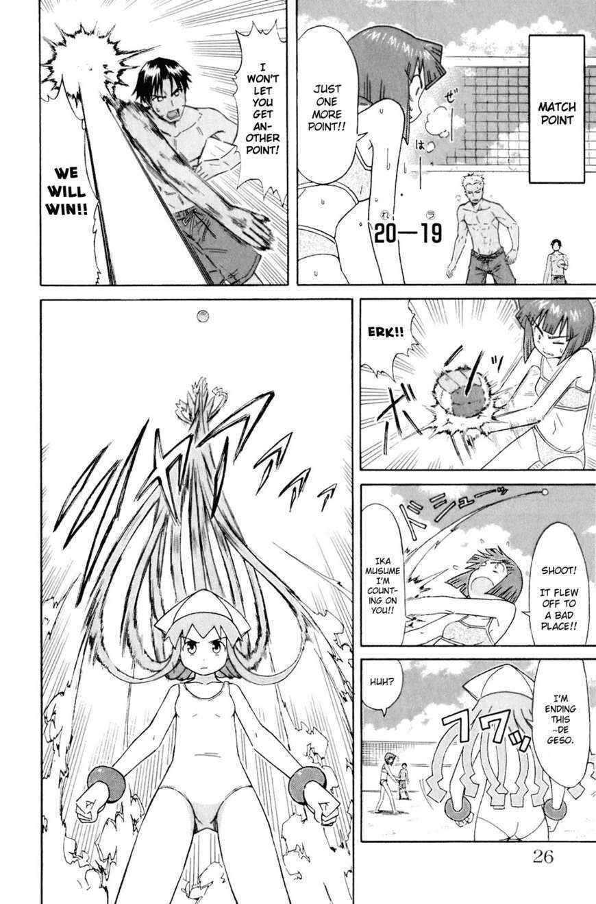 Shinryaku! Ika Musume - Vol.4 Chapter 60 : Won T You Play Beach Volleyball?