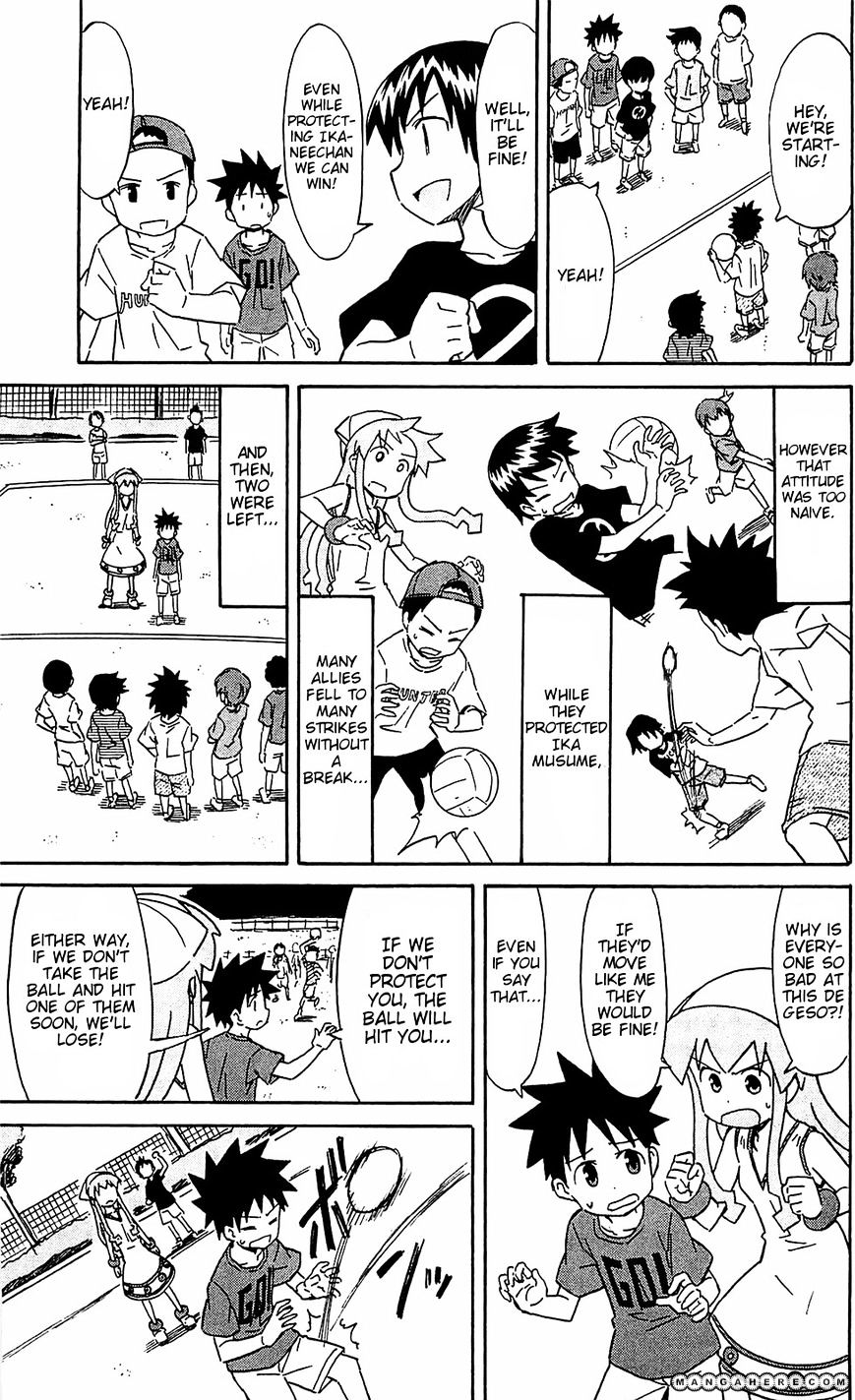 Shinryaku! Ika Musume - Vol.9 Chapter 157 : Isn T It Dodgeball?