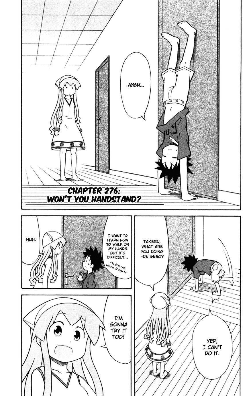 Shinryaku! Ika Musume - Vol.15 Chapter 276 : Won T You Handstand?