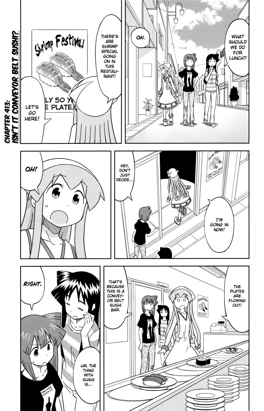 Shinryaku! Ika Musume - Vol.16 Chapter 413 : Isn T It Conveyor Belt Sushi?