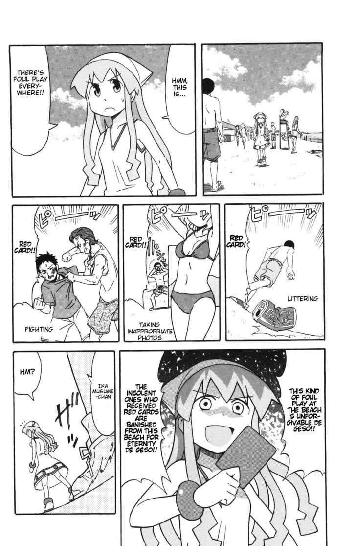 Shinryaku! Ika Musume - Vol.8 Chapter 149 : Isn T It A Yellow Card?