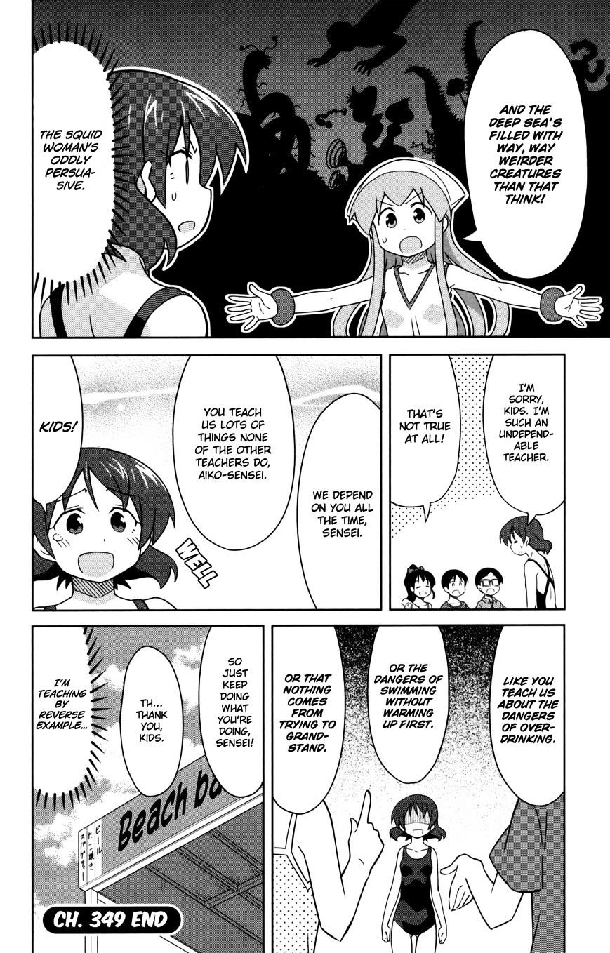 Shinryaku! Ika Musume - Vol.16 Chapter 349 : I M Acting Like A Teacher, Right?