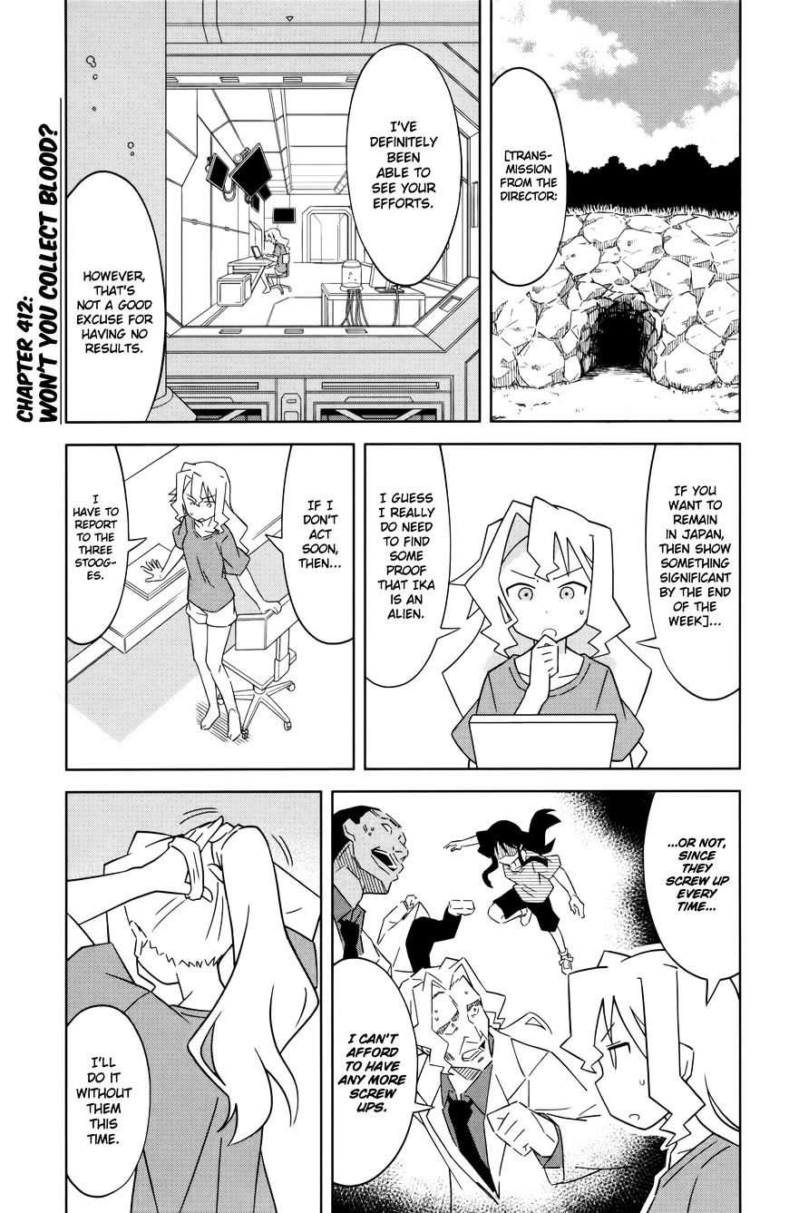 Shinryaku! Ika Musume - Vol.16 Chapter 412 : Won T You Collect Blood?