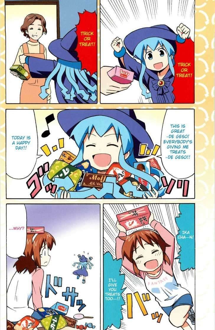 Shinryaku! Ika Musume - Vol.6 Chapter 114.5 : Shinryaku! Ika Musume @ Halloween