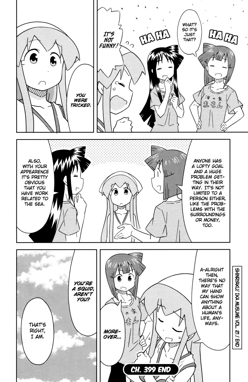 Shinryaku! Ika Musume - Vol.16 Chapter 399 : What S My Palm S Fortune-Telling?