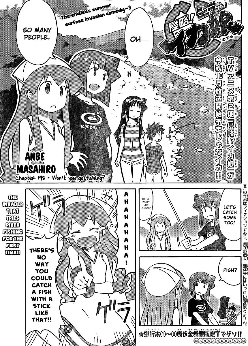 Shinryaku! Ika Musume - Vol.11 Chapter 198 : Won T You Go Fishing?