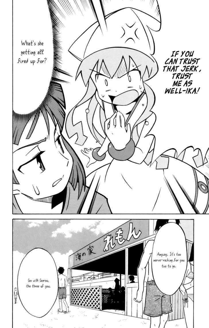 Shinryaku! Ika Musume - Vol.2 Chapter 24 : Cant You Swim-Ika?