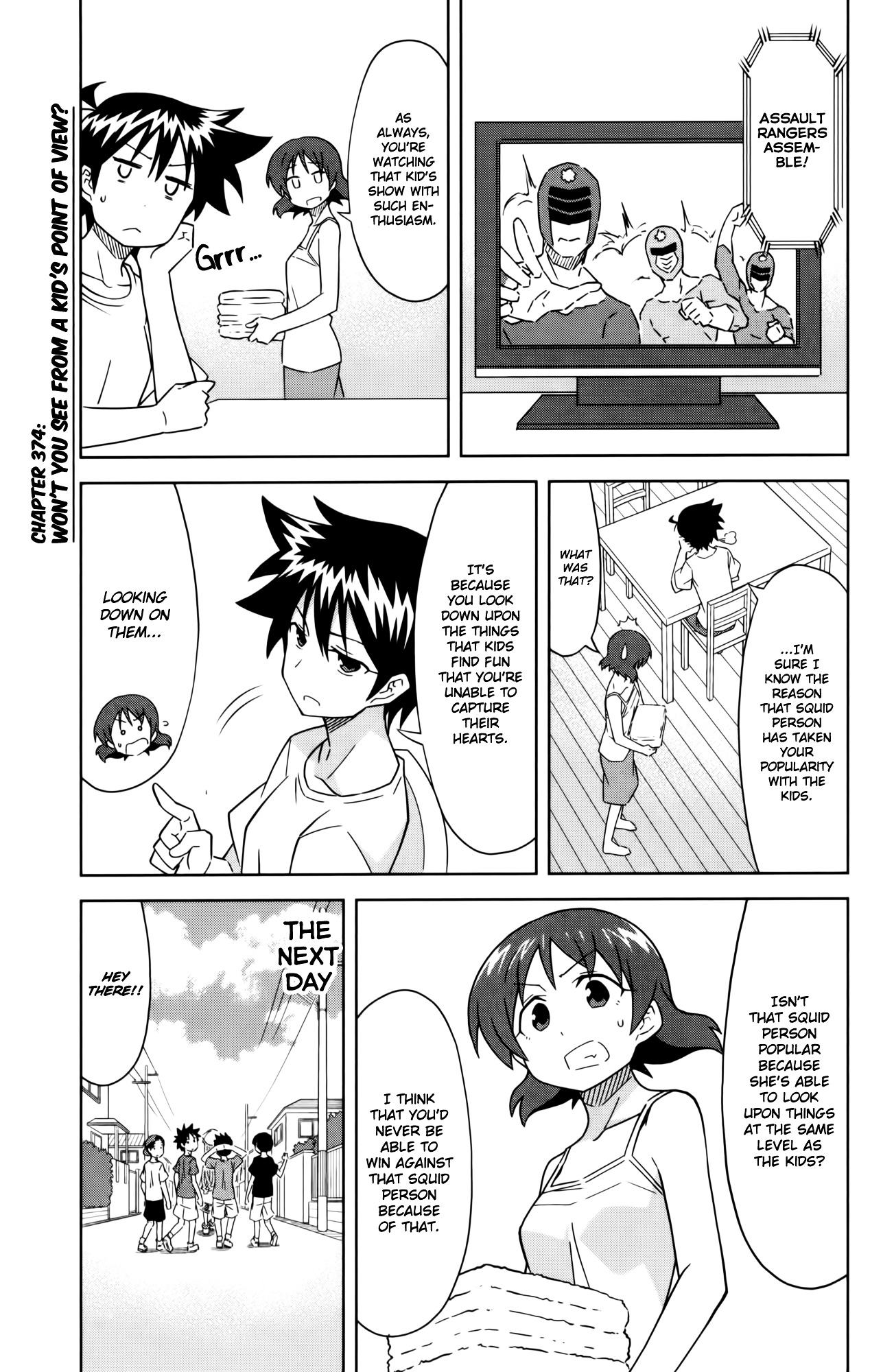 Shinryaku! Ika Musume - Vol.20 Chapter 374 : Won T You See From A Kid S Point Of View?