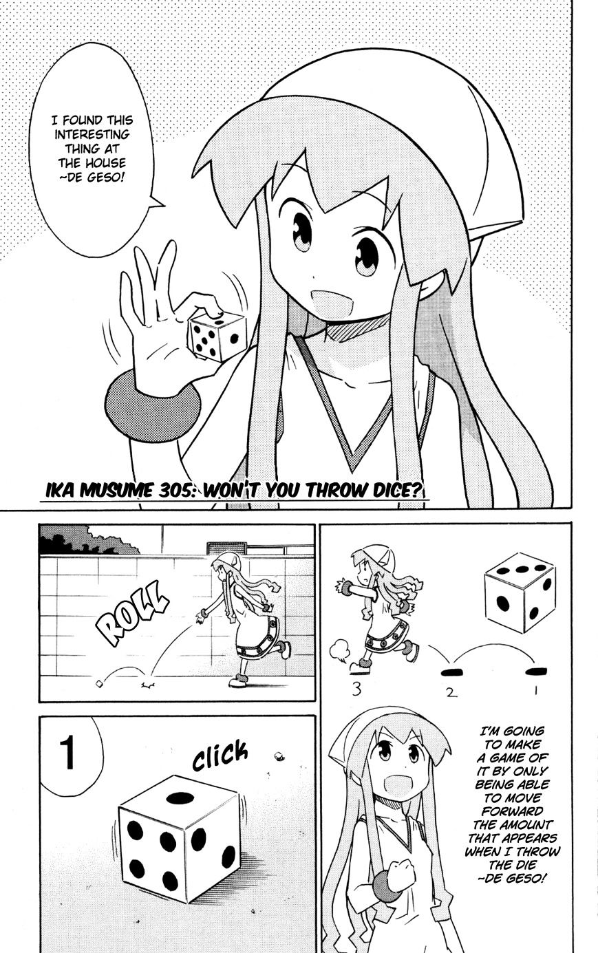 Shinryaku! Ika Musume - Vol.16 Chapter 305 : Won T You Throw Dice?