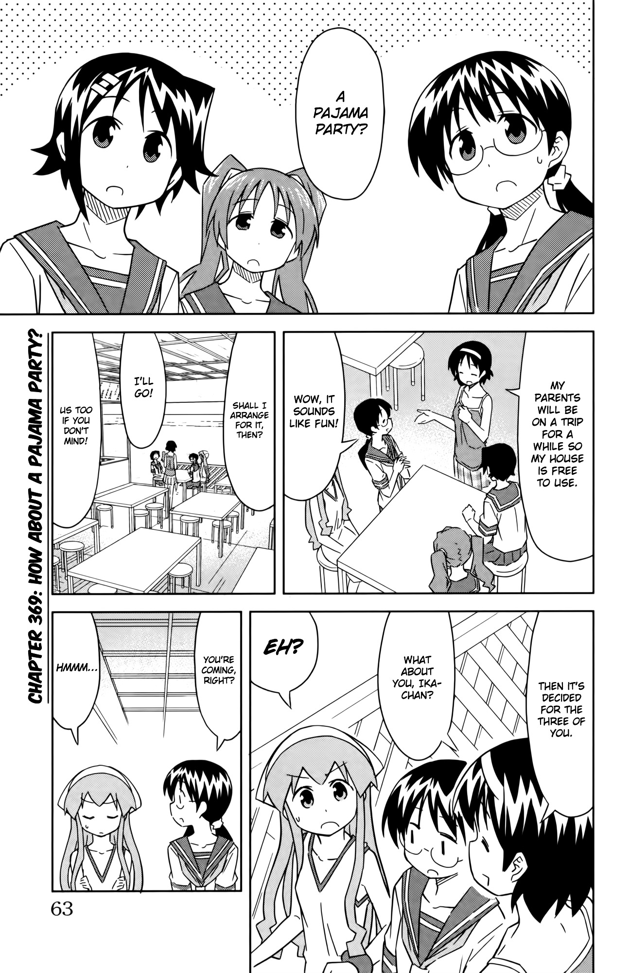 Shinryaku! Ika Musume - Vol.20 Chapter 369 : How About A Pajama Party?