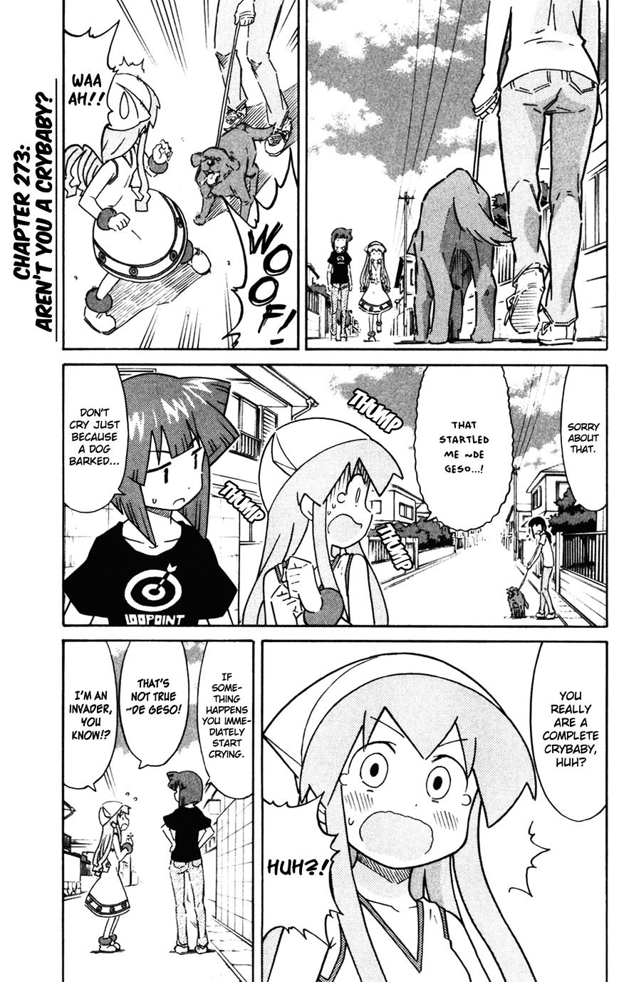 Shinryaku! Ika Musume - Vol.15 Chapter 273 : Aren T You A Crybaby?