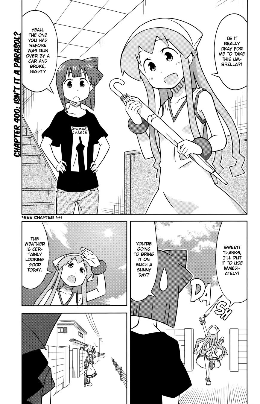 Shinryaku! Ika Musume - Vol.16 Chapter 400 : Isn T It A Parasol?