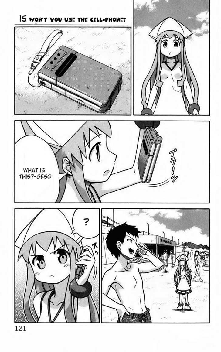 Shinryaku! Ika Musume - Vol.1 Chapter 15 : Won T You Use The Cell-Phone?