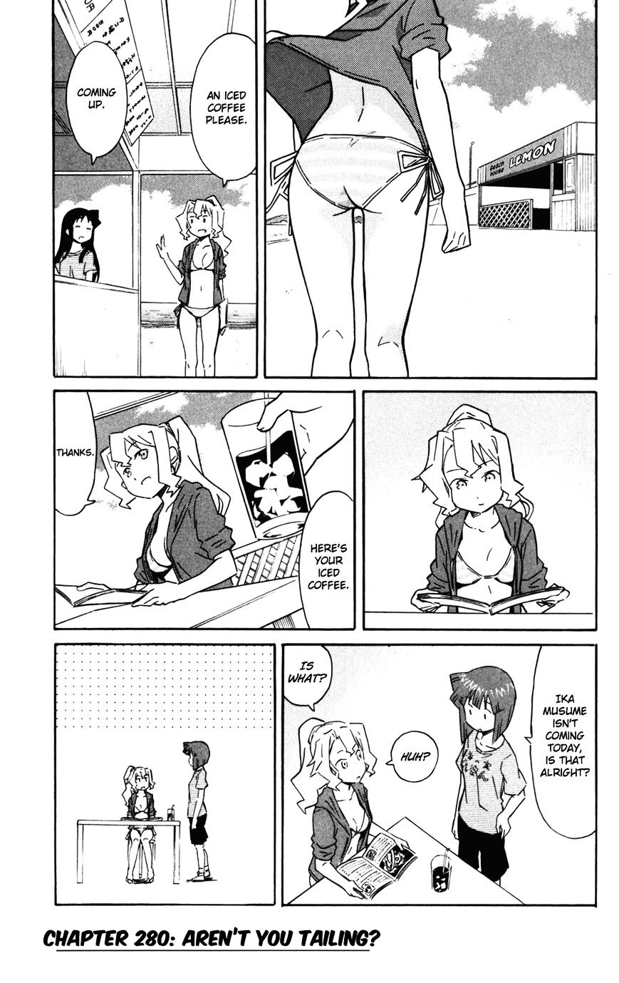 Shinryaku! Ika Musume - Vol.15 Chapter 280 : Aren T You Tailing?