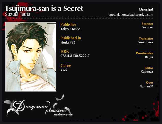 Tsujimura-San Is A Secret - Vol.0 Chapter 0