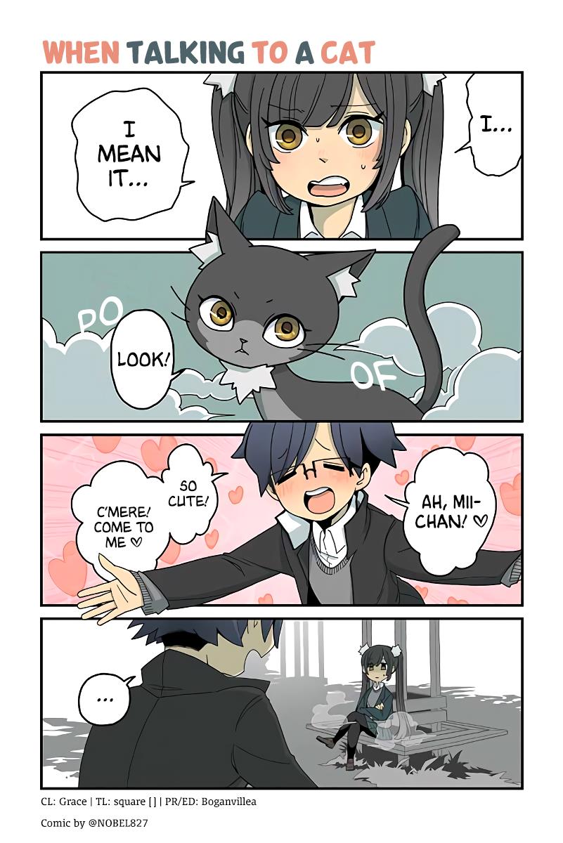 Neko No Te Datte Yaku Ni Tatsu - Chapter 6: When Talking To A Cat