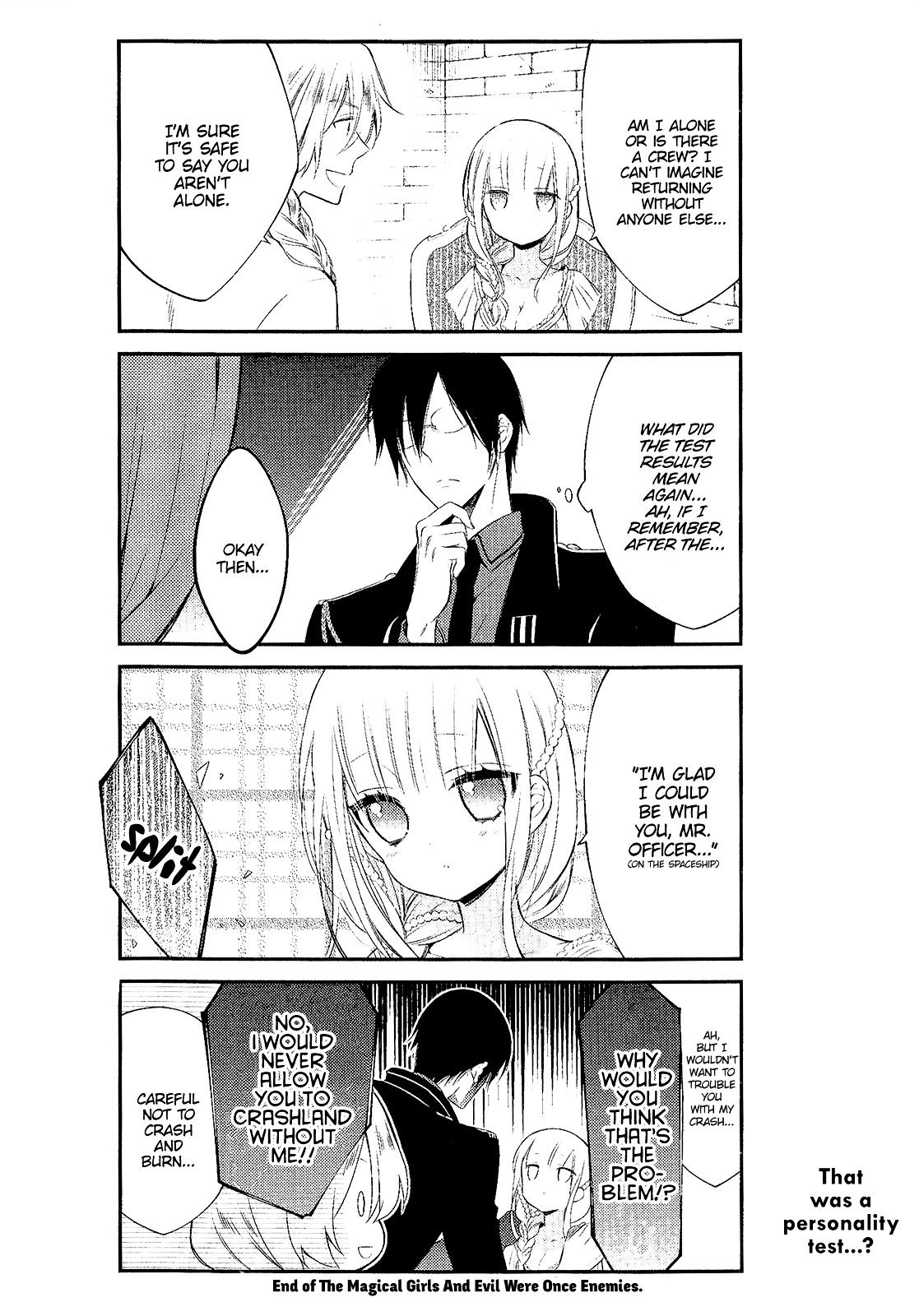 Katsute Mahou Shoujo To Aku Wa Tekitai Shite Ita. - Chapter 20 : [End]