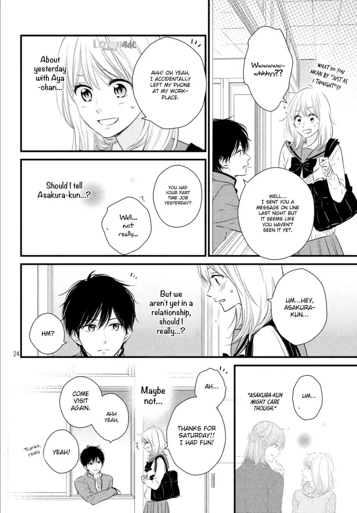 Haru Matsu Bokura - Chapter 37: A Staight Feeling