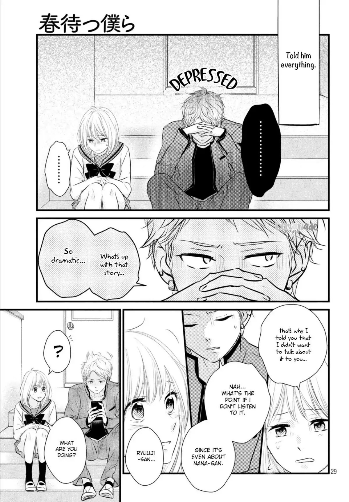 Haru Matsu Bokura - Chapter 37: A Staight Feeling