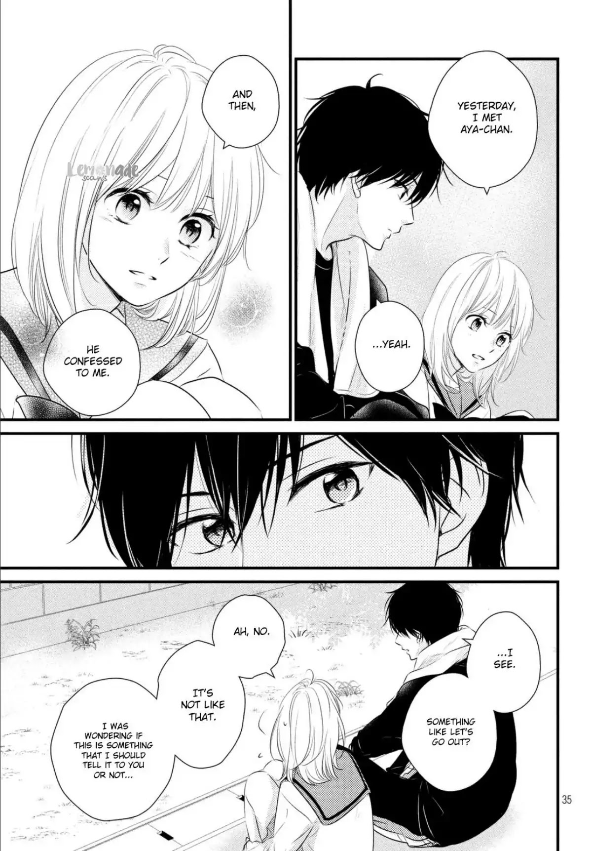 Haru Matsu Bokura - Chapter 37: A Staight Feeling