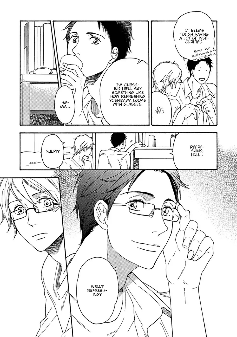 Before I Close My Eyes - Chapter Extras: Megane Moe + Afterword