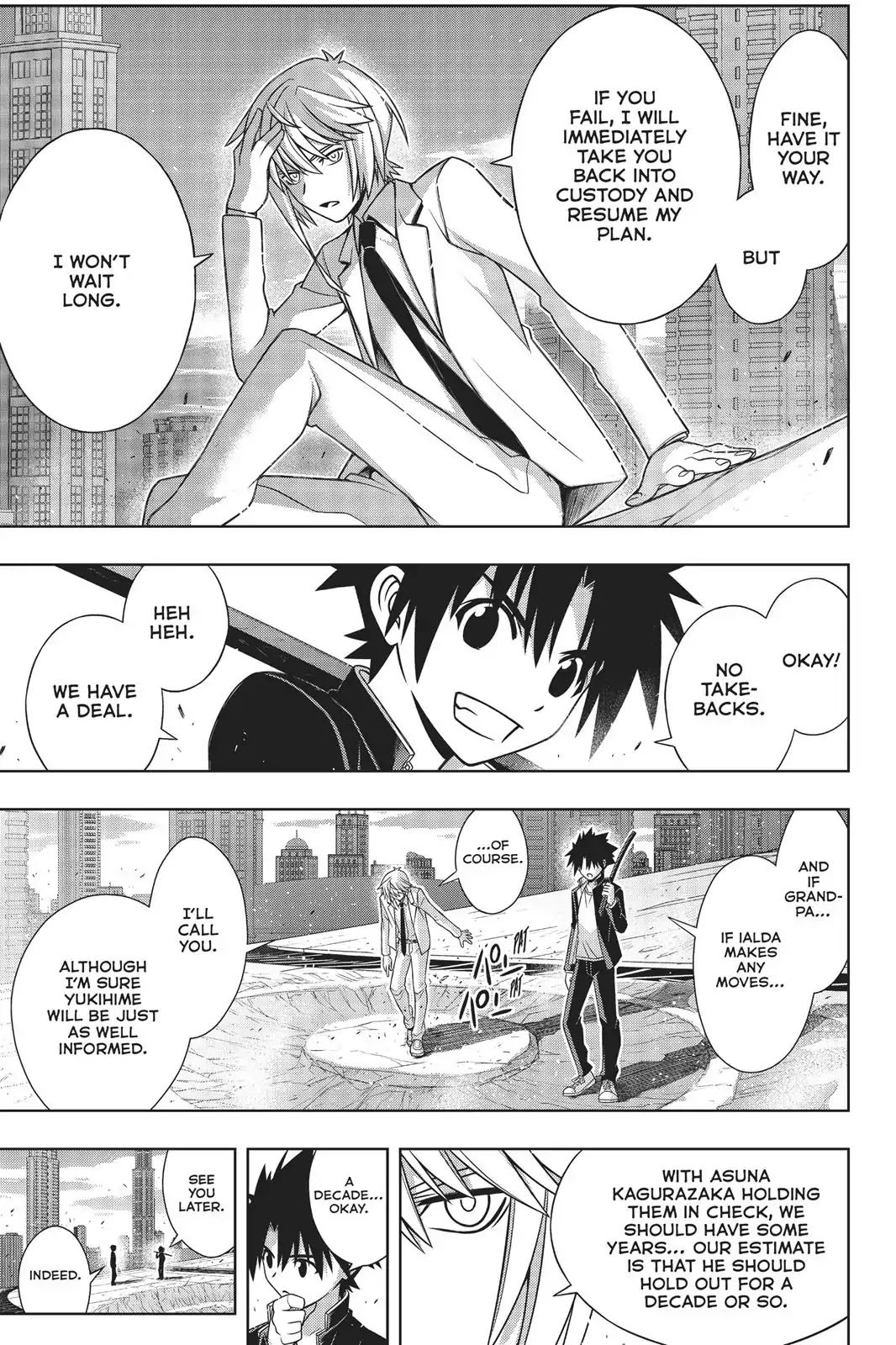 Uq Holder! - Chapter 157: The First Target