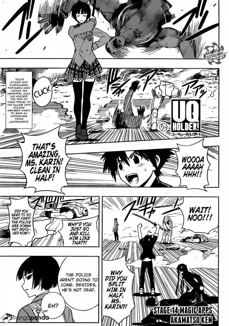 Uq Holder! - Chapter 14