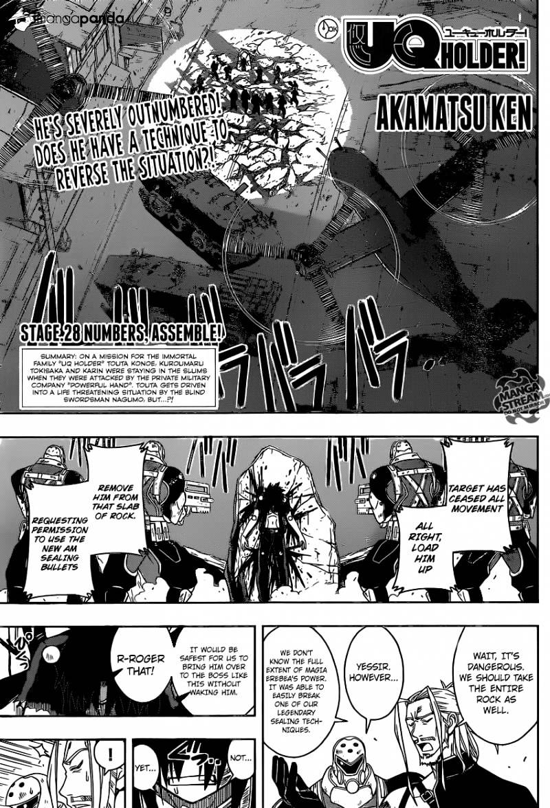 Uq Holder! - Chapter 28