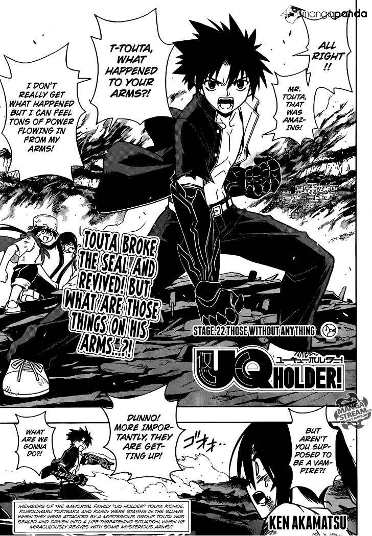 Uq Holder! - Chapter 22