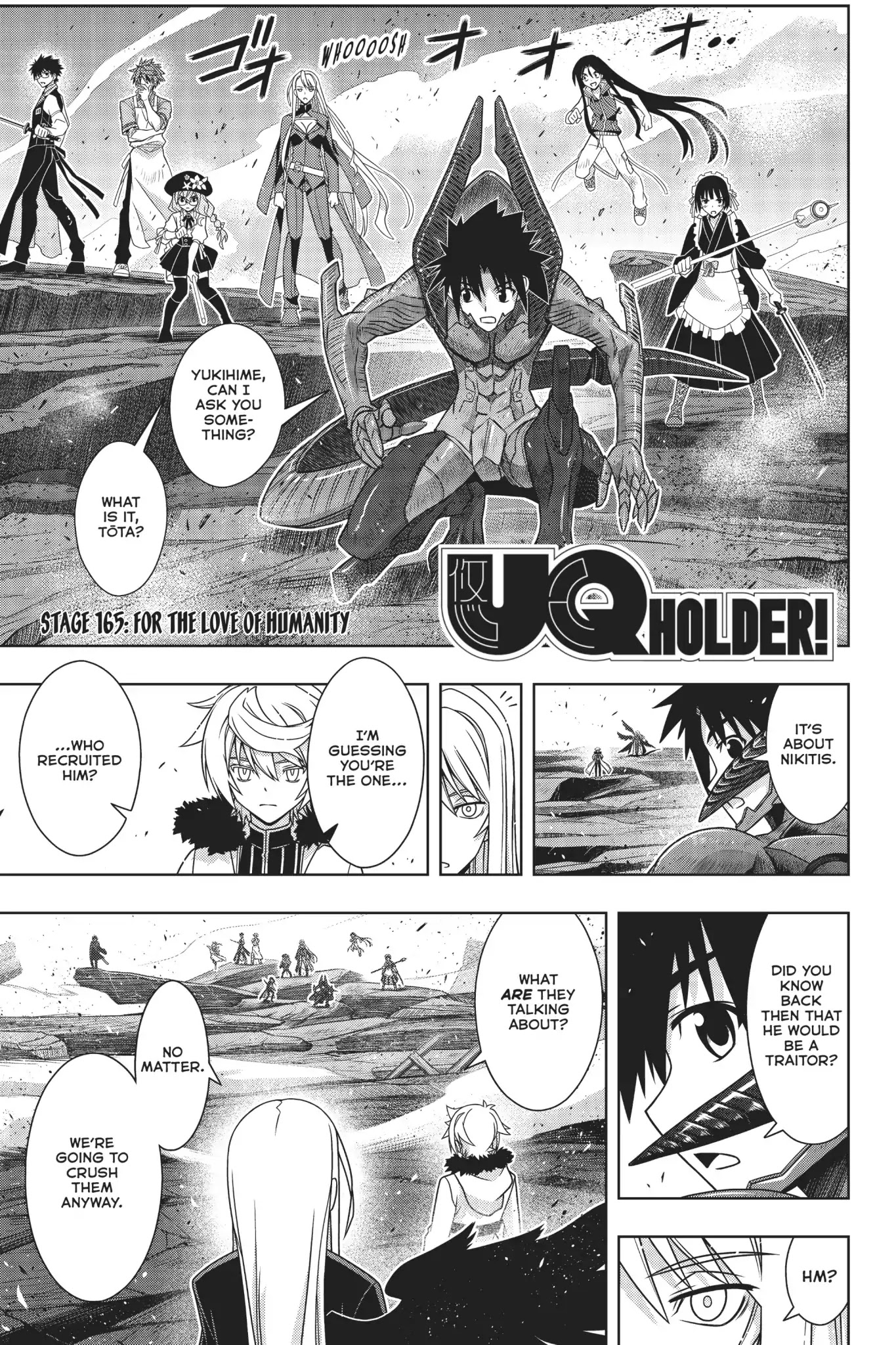 Uq Holder! - Chapter 165: For The Love Of Humanity