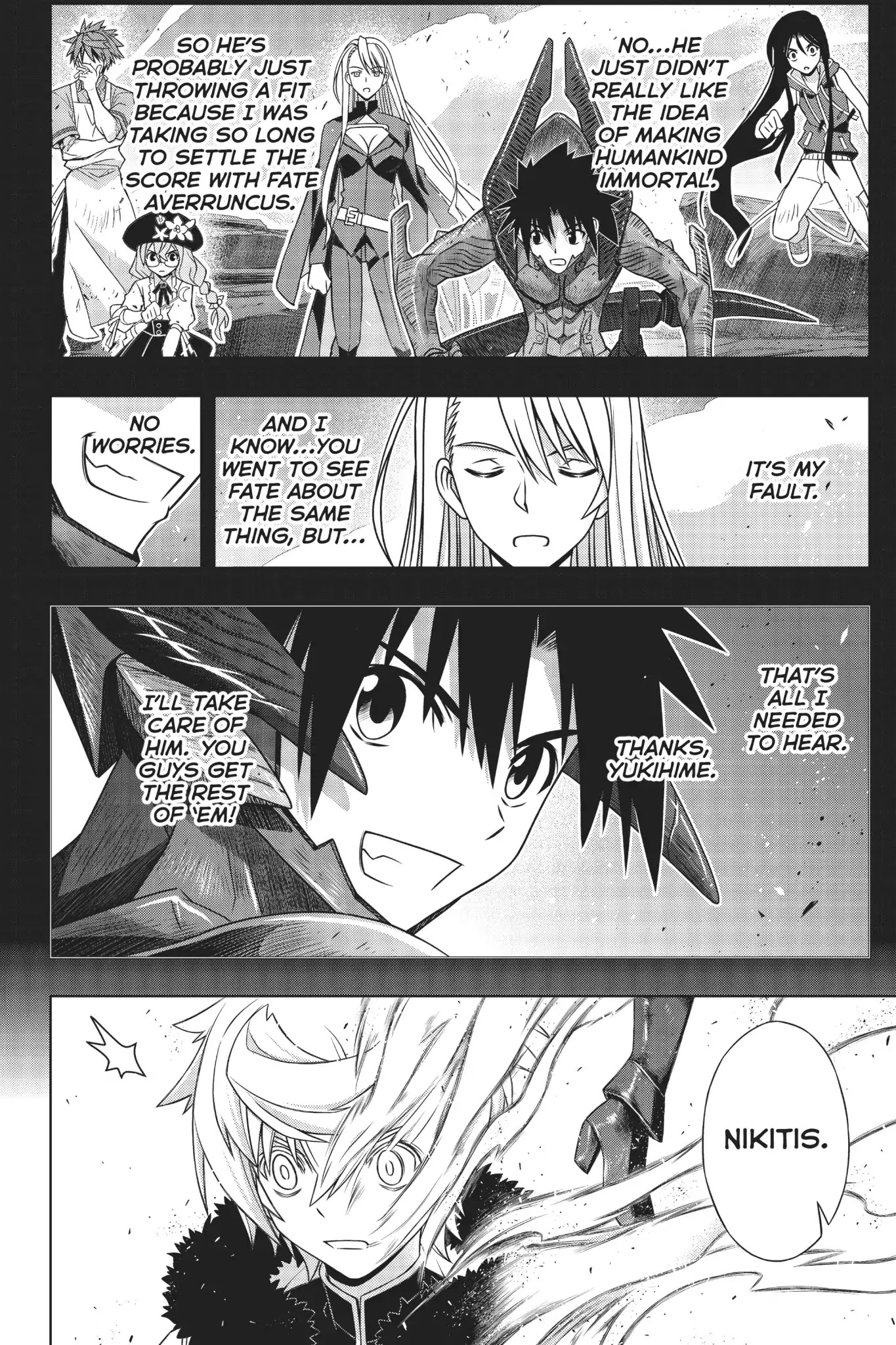 Uq Holder! - Chapter 165: For The Love Of Humanity