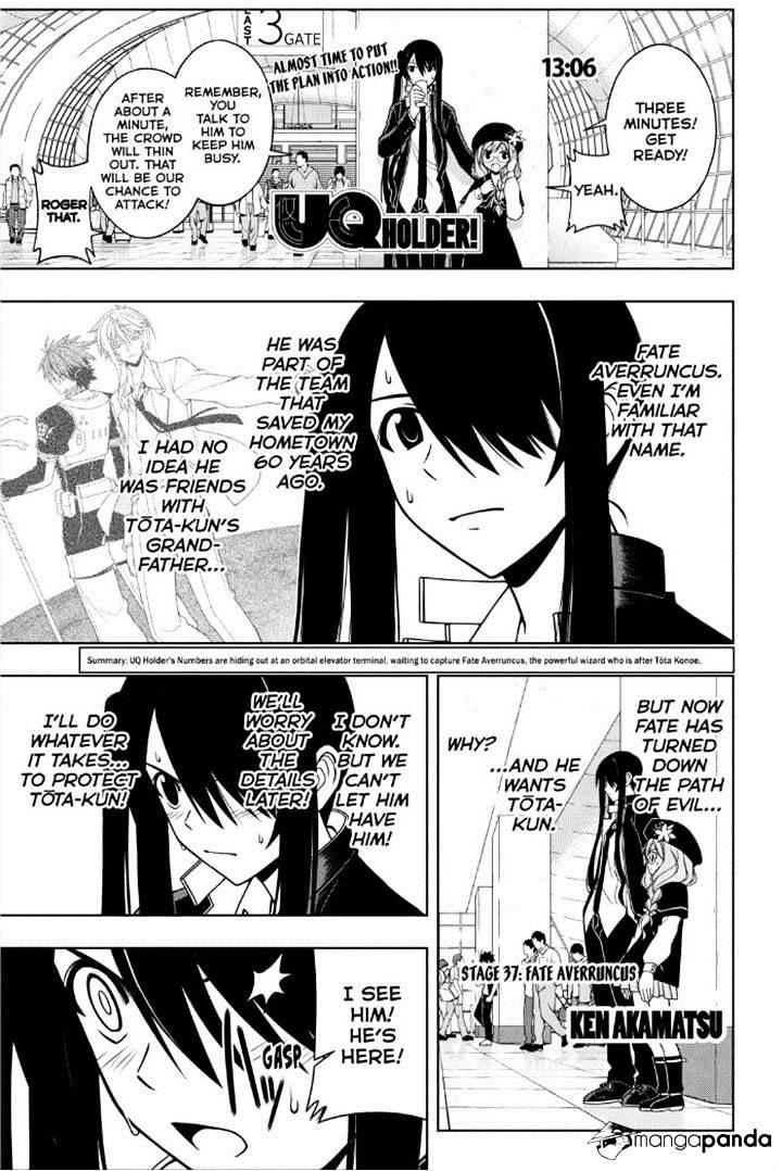 Uq Holder! - Chapter 37