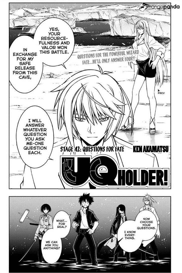 Uq Holder! - Chapter 42