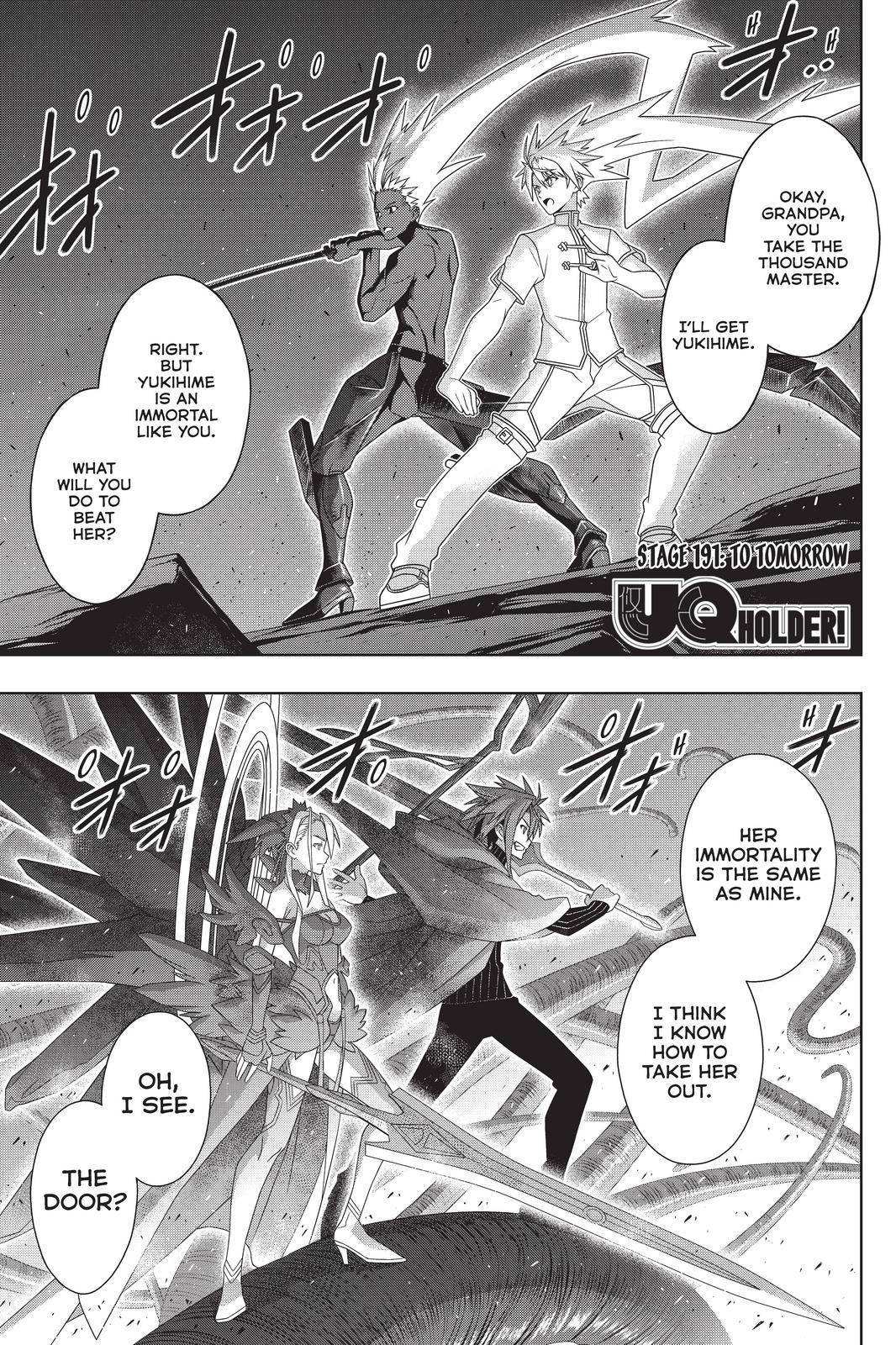 Uq Holder! - Chapter 191