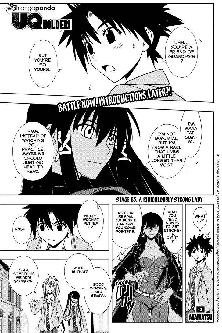 Uq Holder! - Chapter 63