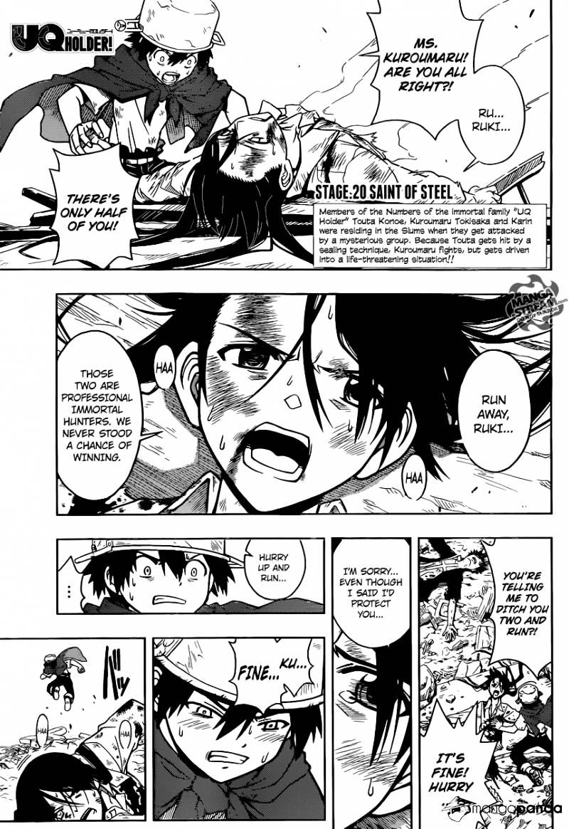 Uq Holder! - Chapter 20