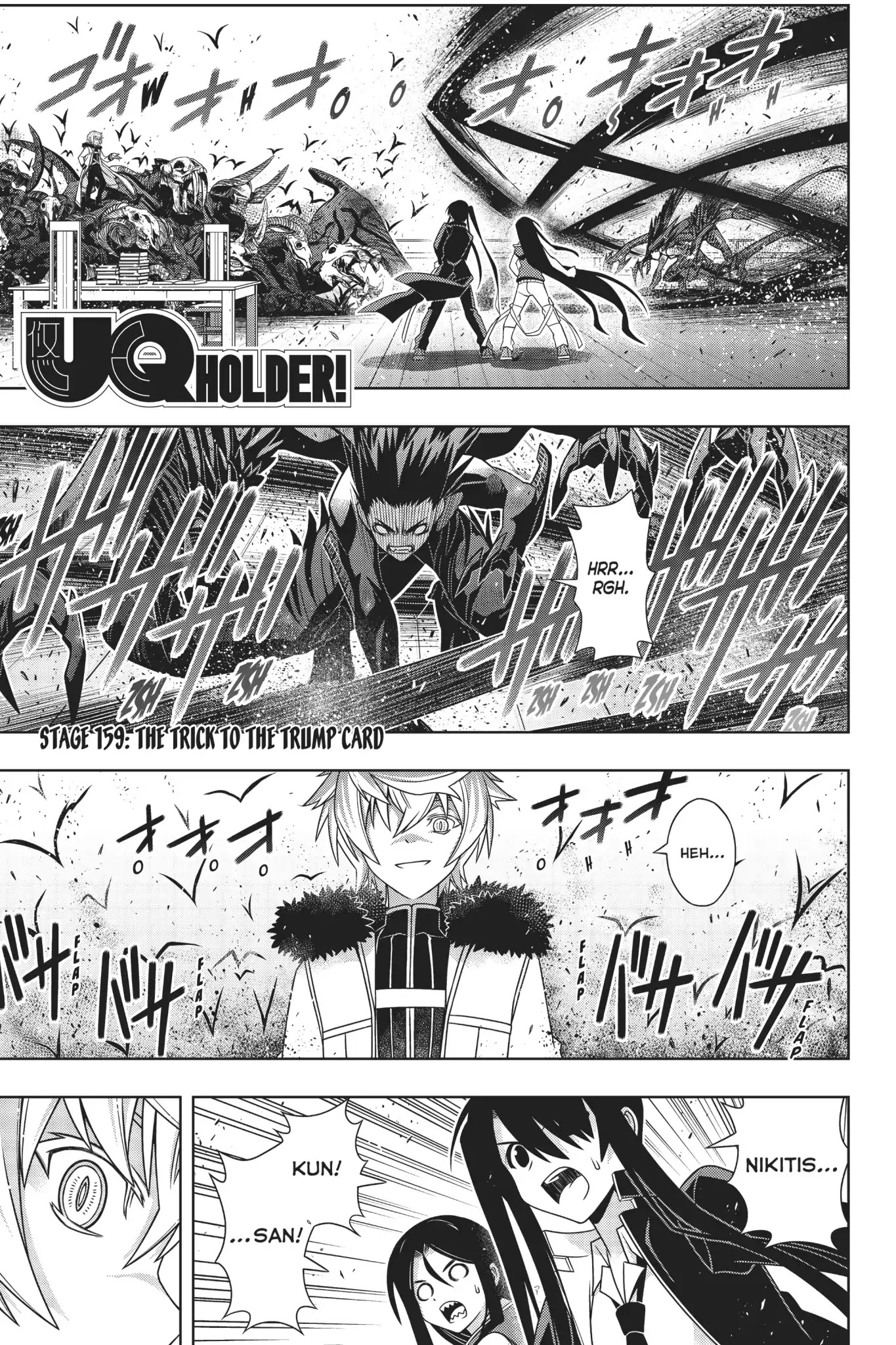 Uq Holder! - Chapter 159: The Trick To The Trump Card