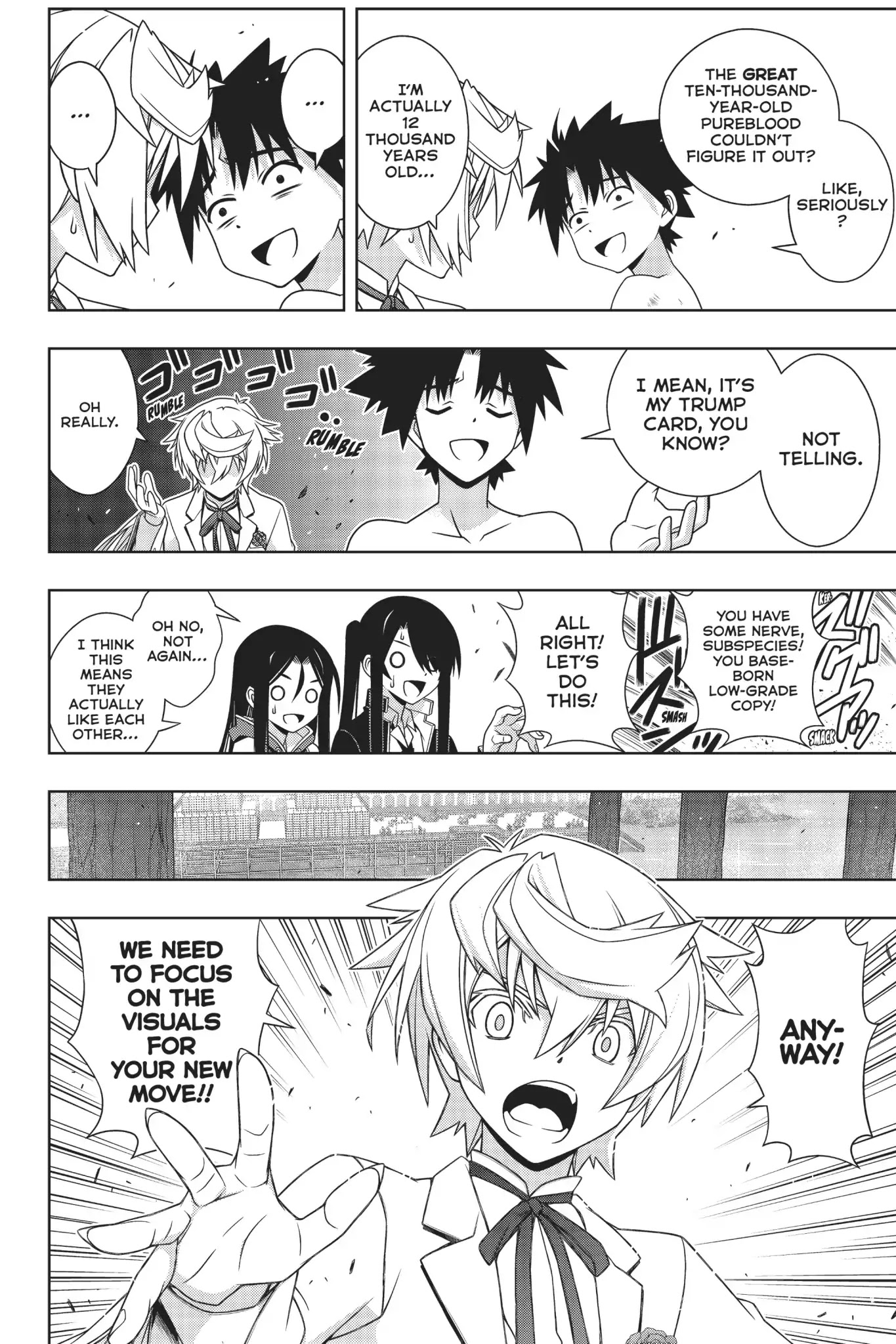 Uq Holder! - Chapter 159: The Trick To The Trump Card