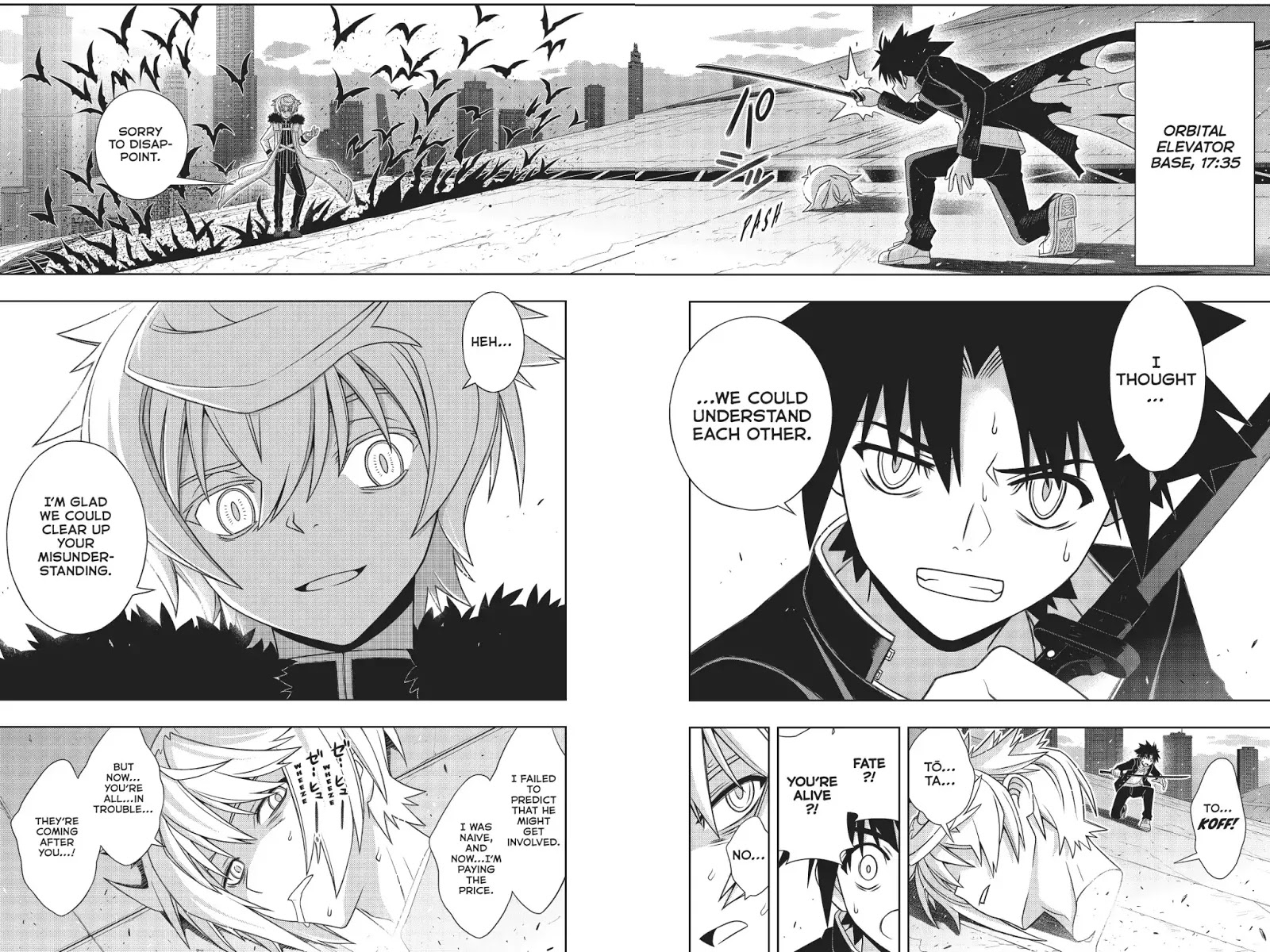 Uq Holder! - Chapter 159: The Trick To The Trump Card