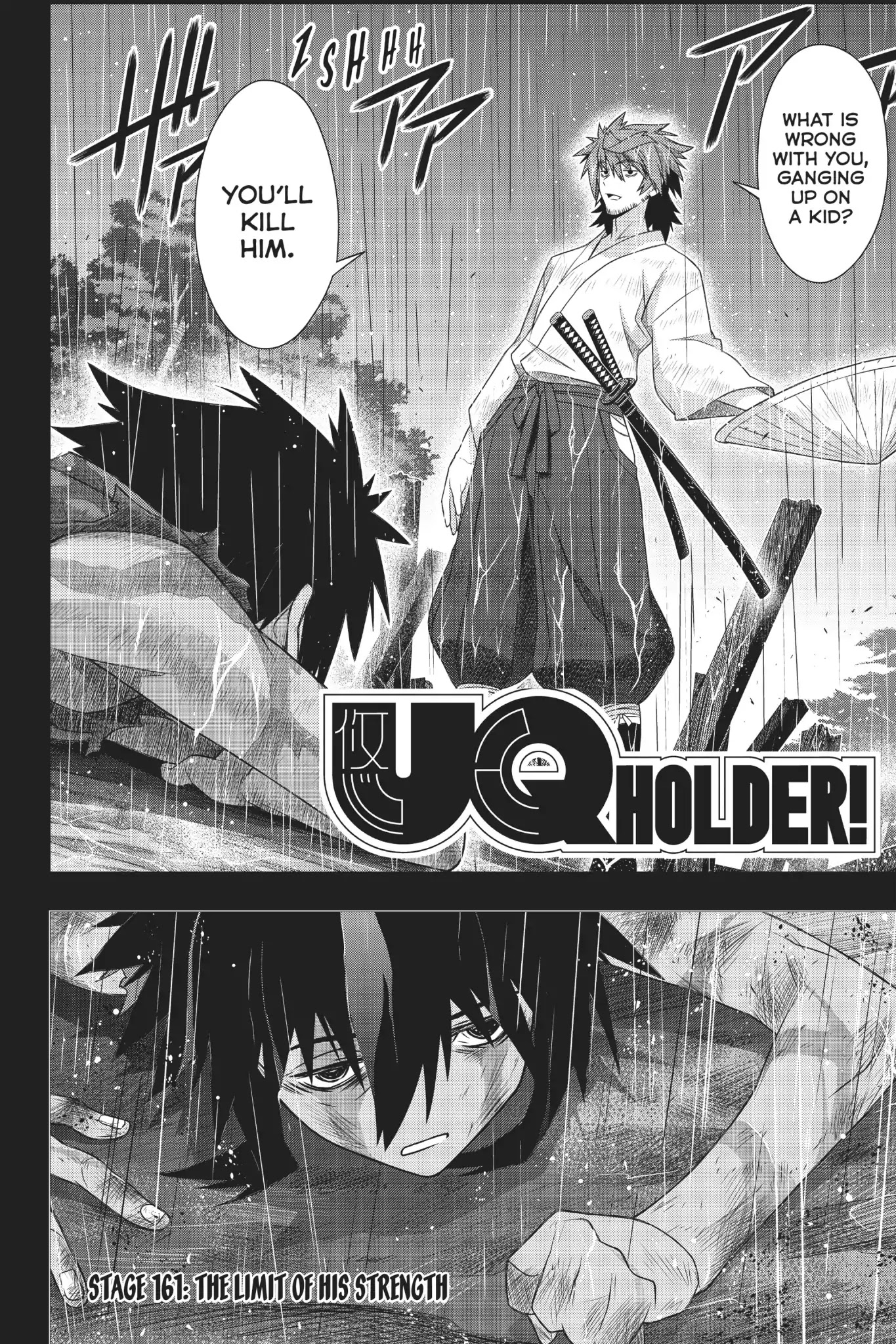 Uq Holder! - Chapter 161: The Limit Of His Strength